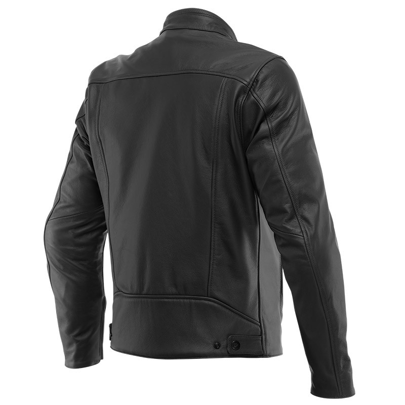 Giacca pelle moto Dainese FULCRO nero black leather jacket