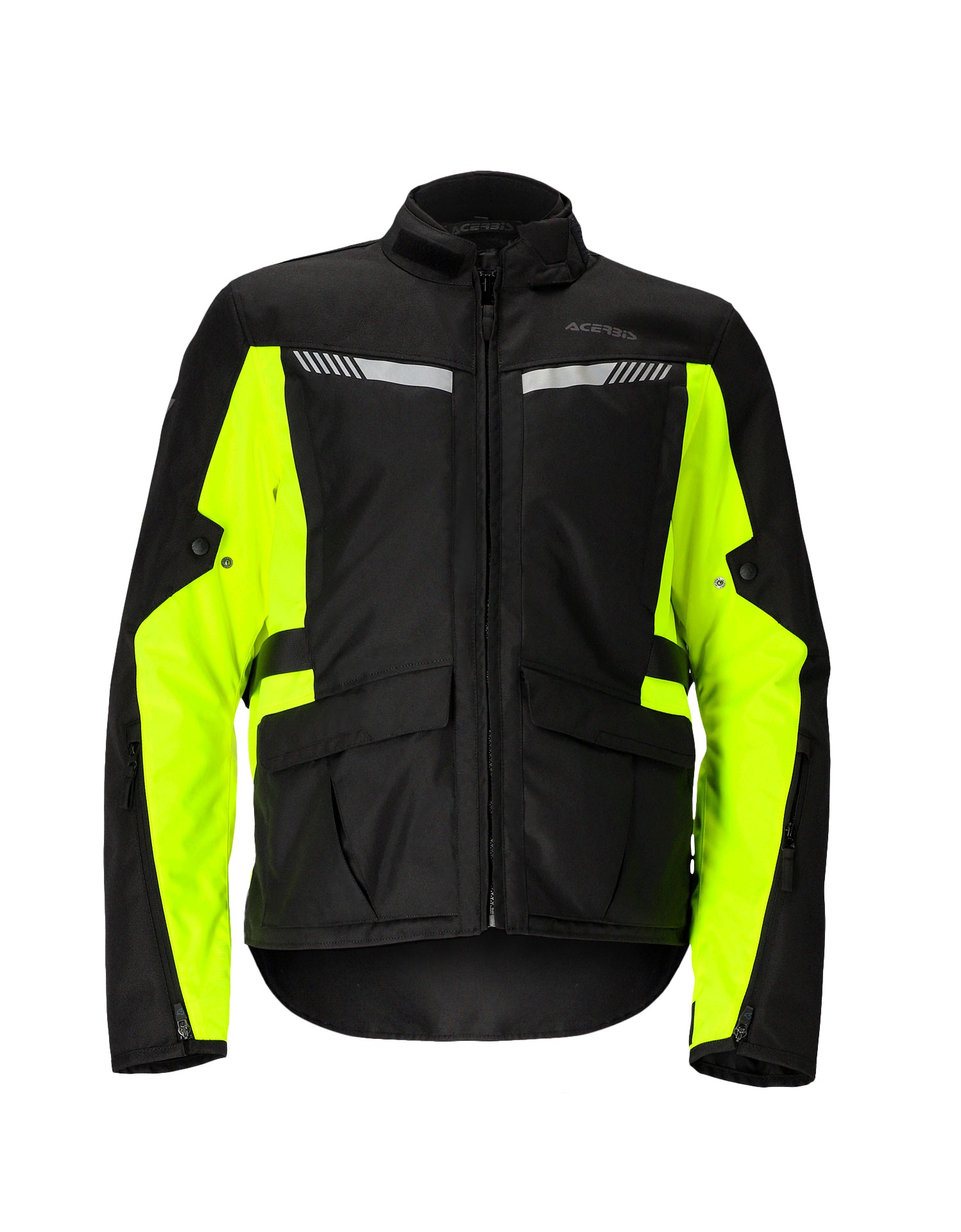 Giacca moto Acerbis X-TRAIL nero giallo Black yellow triplo strato jacket