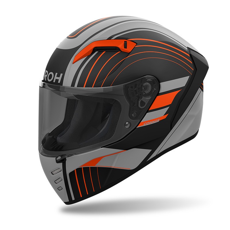 Casco integrale Airoh CONNOR Achieve Orange Matt helmet casque