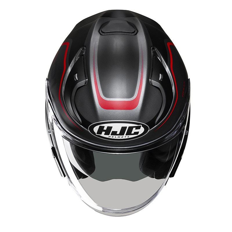 Casco JET fibra Hjc RPHA 31 KOUV ROSSO RED MC1SF FIBER helmet casque