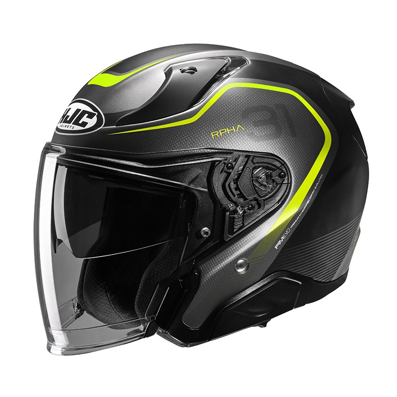 Casco Hjc RPHA 31 KOUV YELLOW MC3HSF helmet