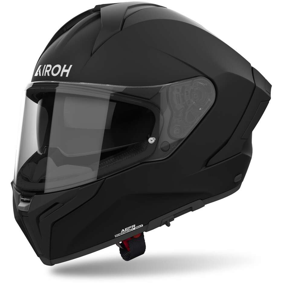 Casco Moto Integrale Airoh MATRYX Color Nero Opaco helmet casque