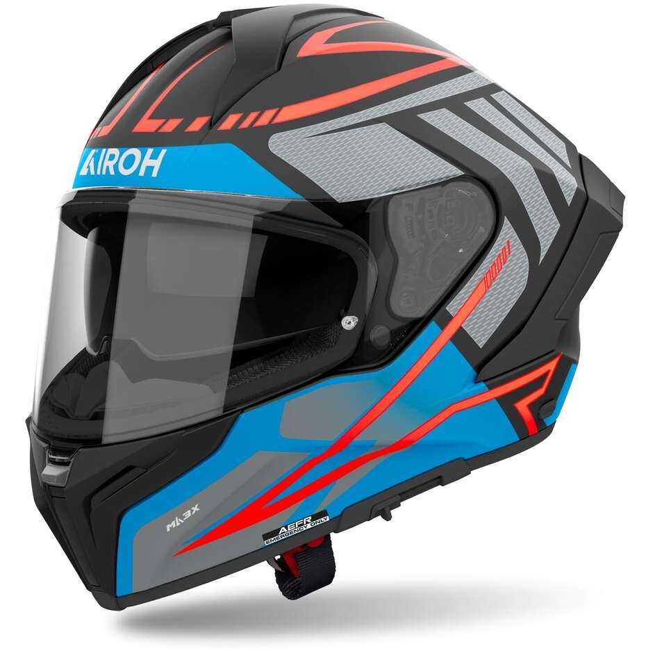 Casco Moto Integrale Airoh MATRYX Rider Dark Blue Matt helmet casque