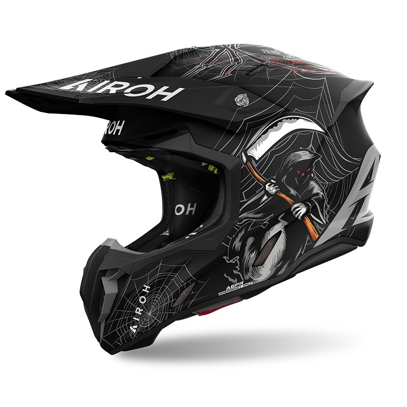 Casco moto cross Airoh Twist 3 ARCADE enduro motard off road helmet casque fuoristrada