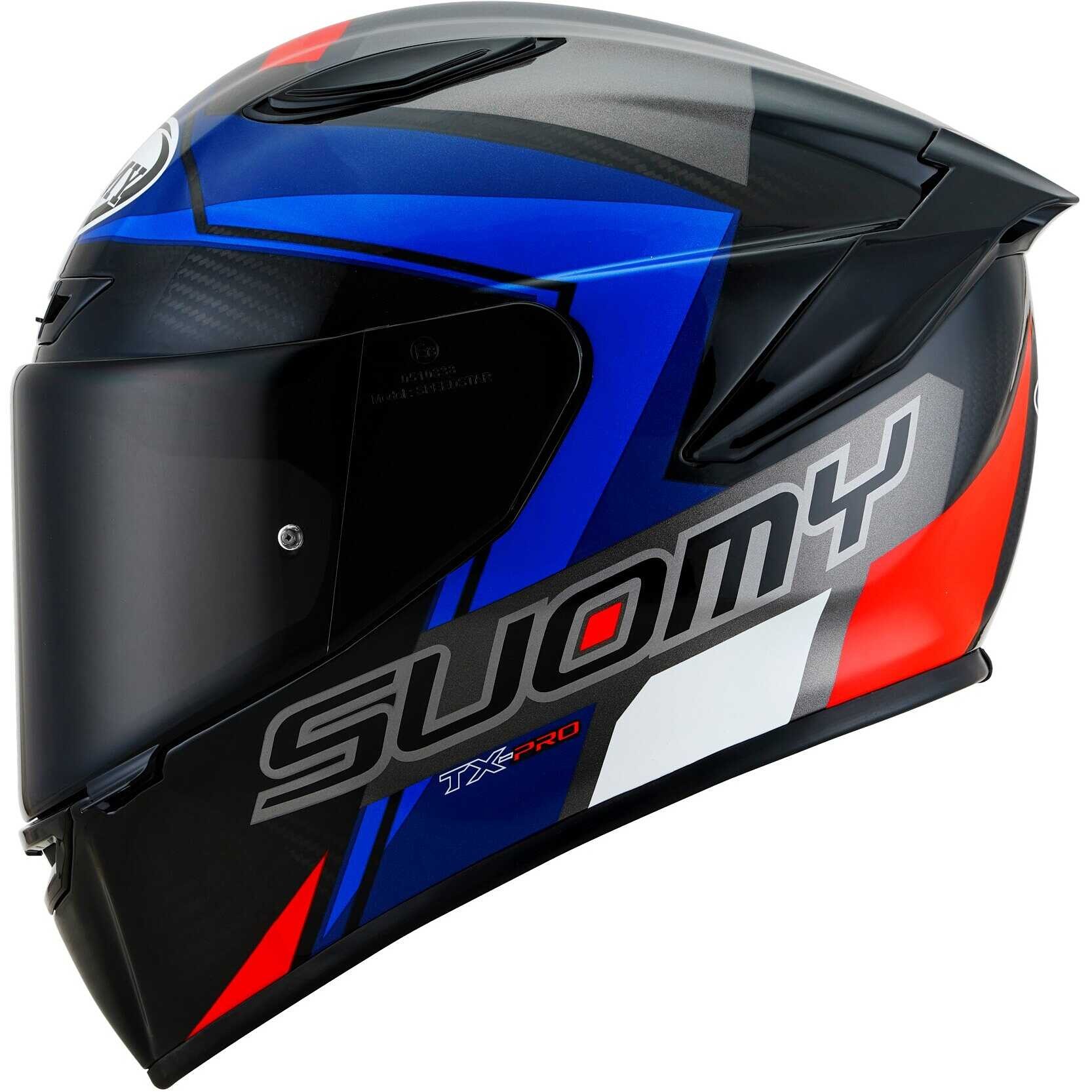 Casco Suomy TX-PRO Carbon GLAM BLU helmet casque