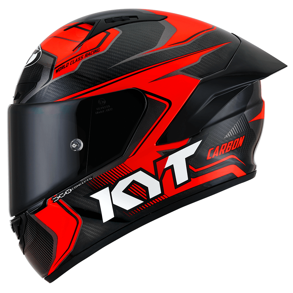 Casco integrale KYT NZ RACE Carbon Competition Red