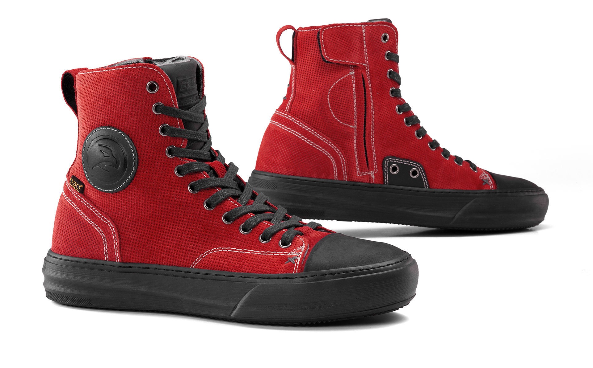 Scarpe moto Falco LENNOX 2 ROSSO RED shoes SNEACKERS