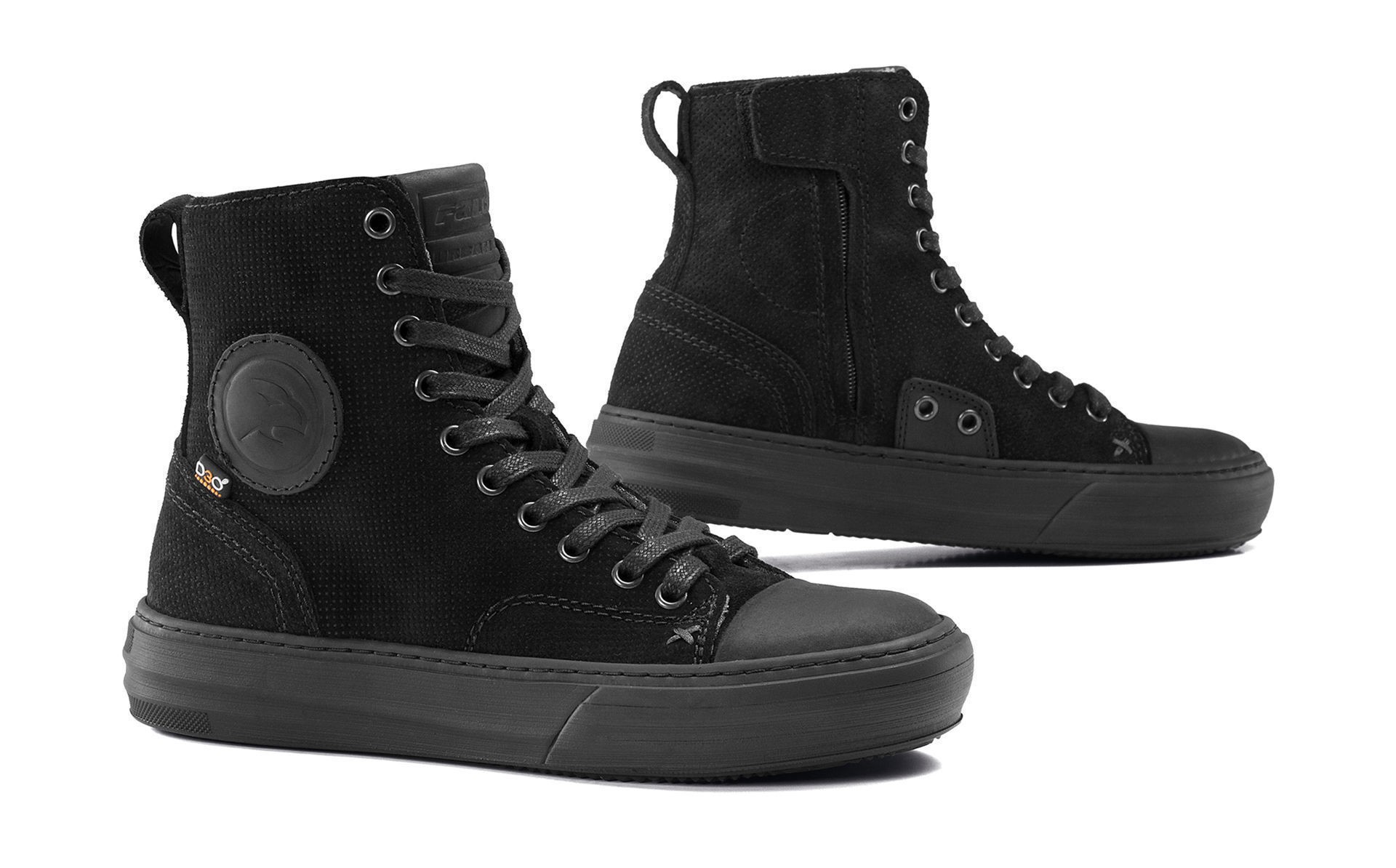 Scarpe moto DONNA Falco LENNOX 2 LADY NERO BLACK WOMAN shoes
