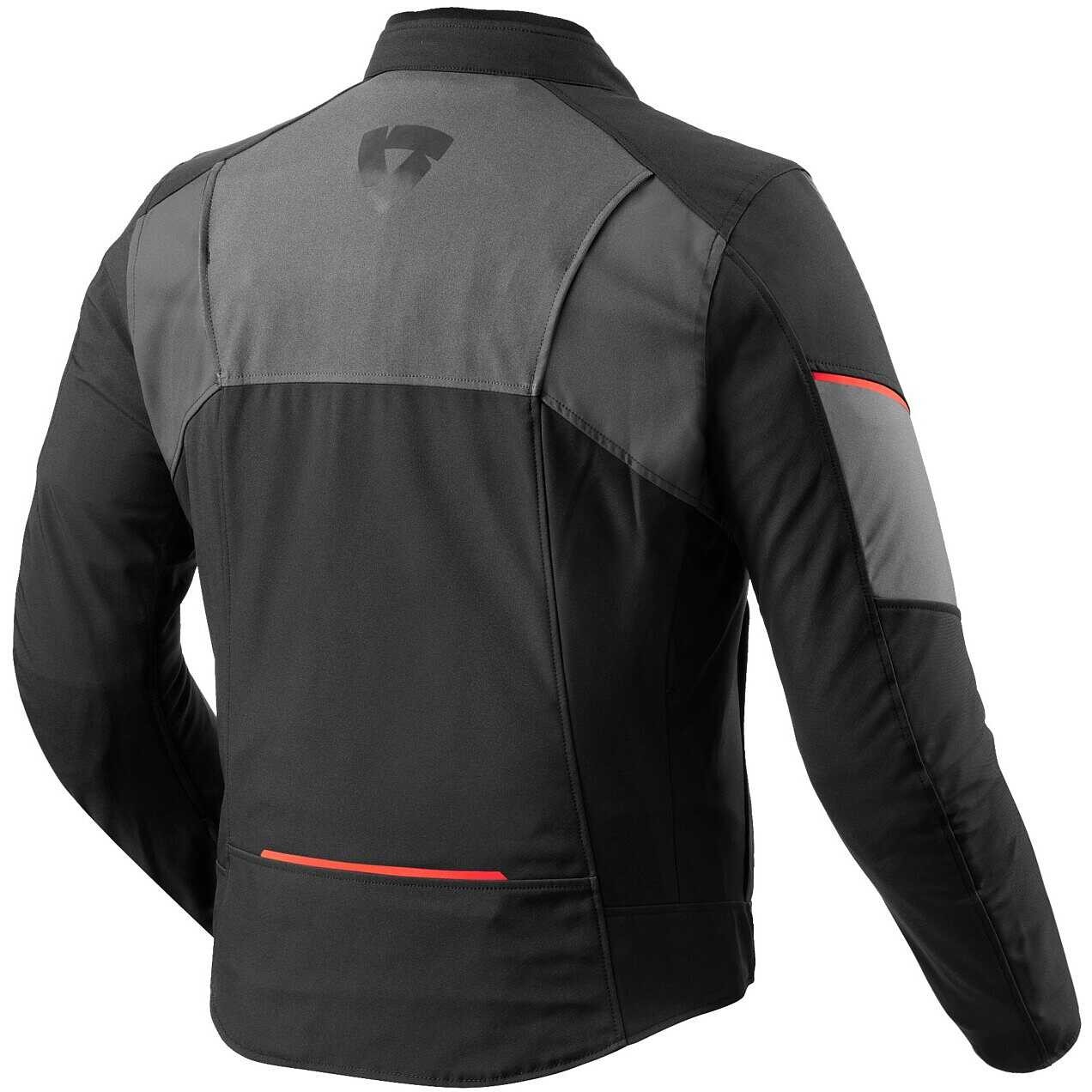 Giacca moto touring Rev'it CATALYST H2o nero grigio black grey jacket