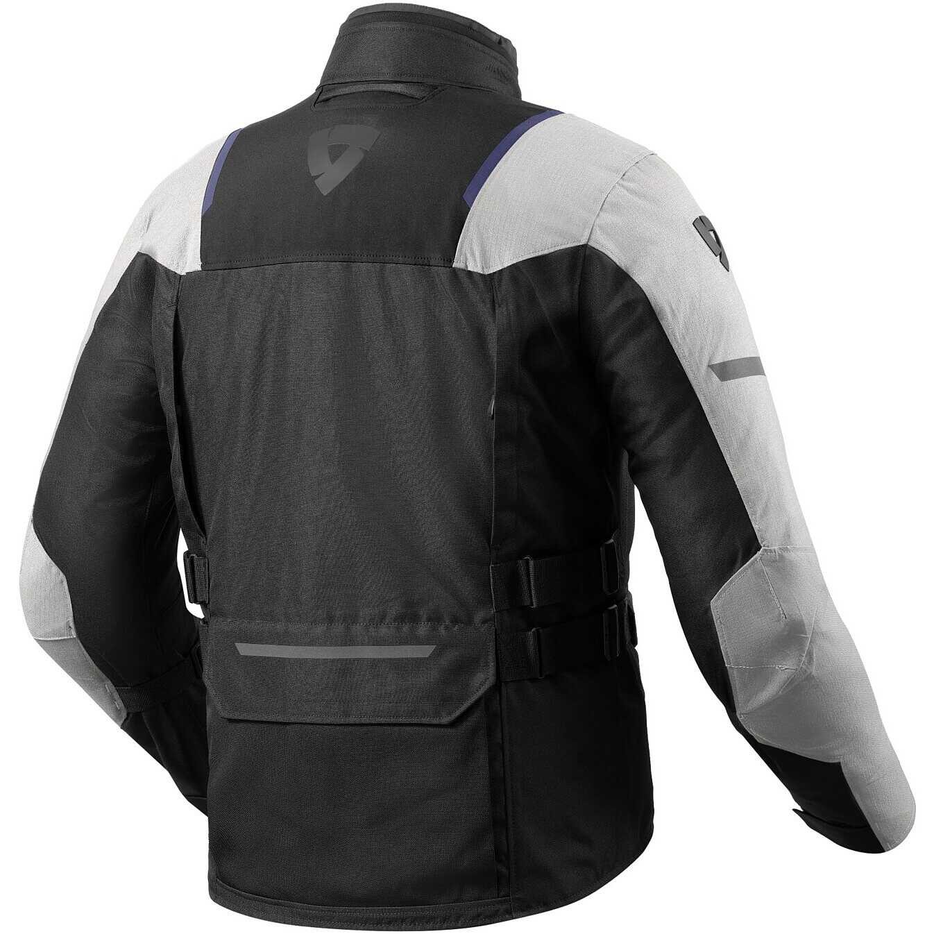 Giacca moto touring Rev'it OFFTRACK 2 H2o ARGENTO ANTRACITE SILVER jacket