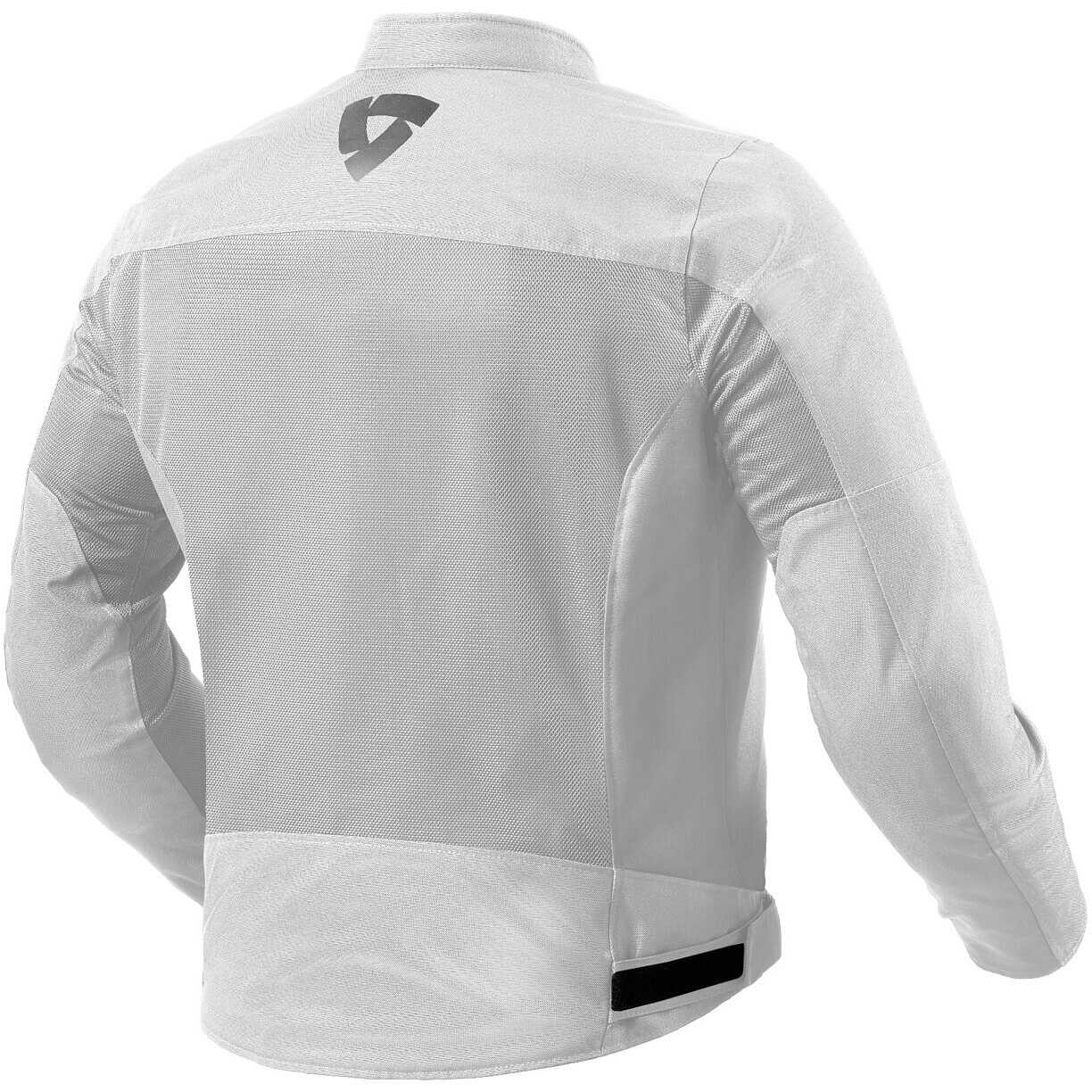 Giacca moto estiva traforata Rev'it Eclipse 2 ARGENTO SILVER mesh perforated summer jacket
