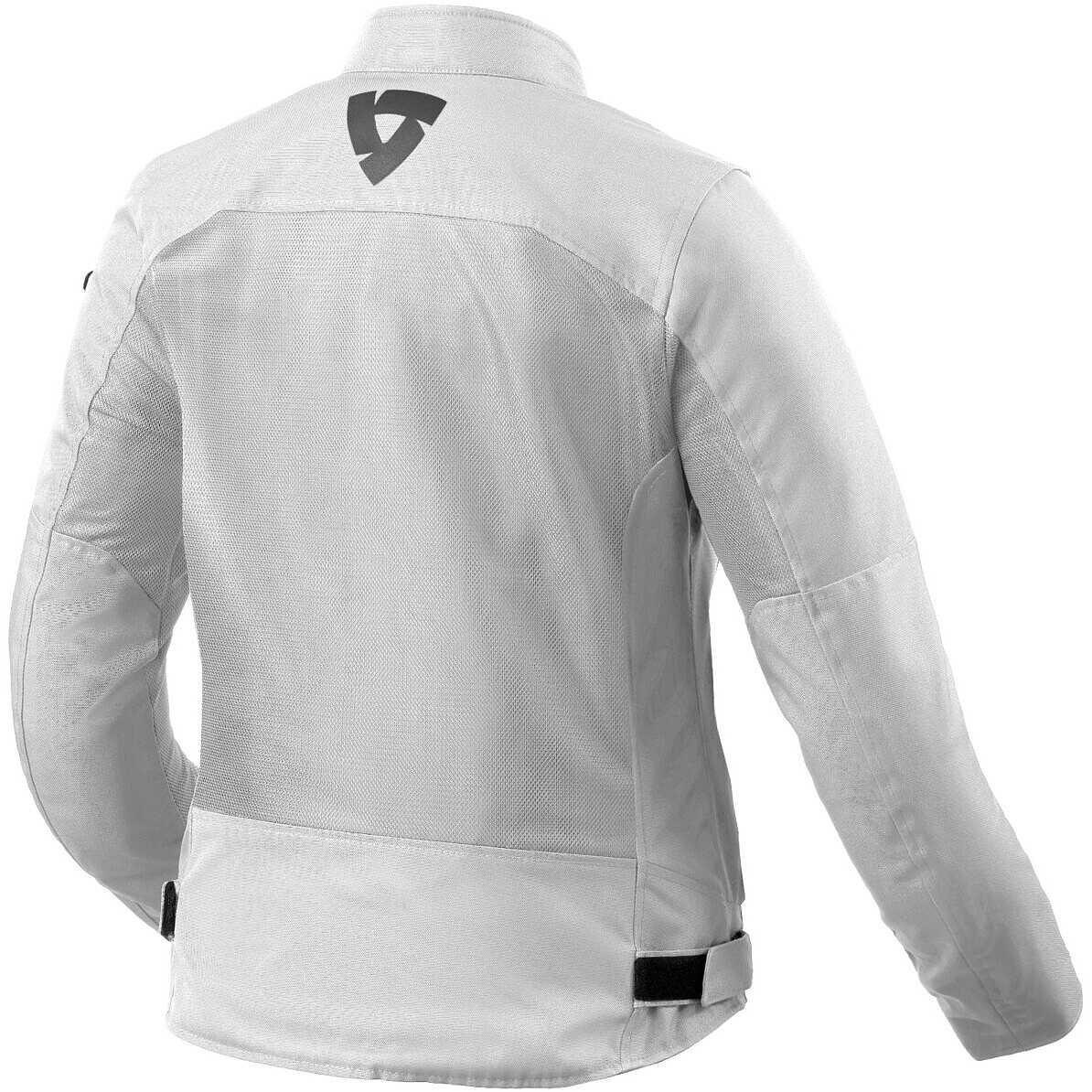 Giacca donna moto estiva traforata Rev'it Eclipse 2 LADIES ARGENTO SILVER mesh perforated summer woman jacket
