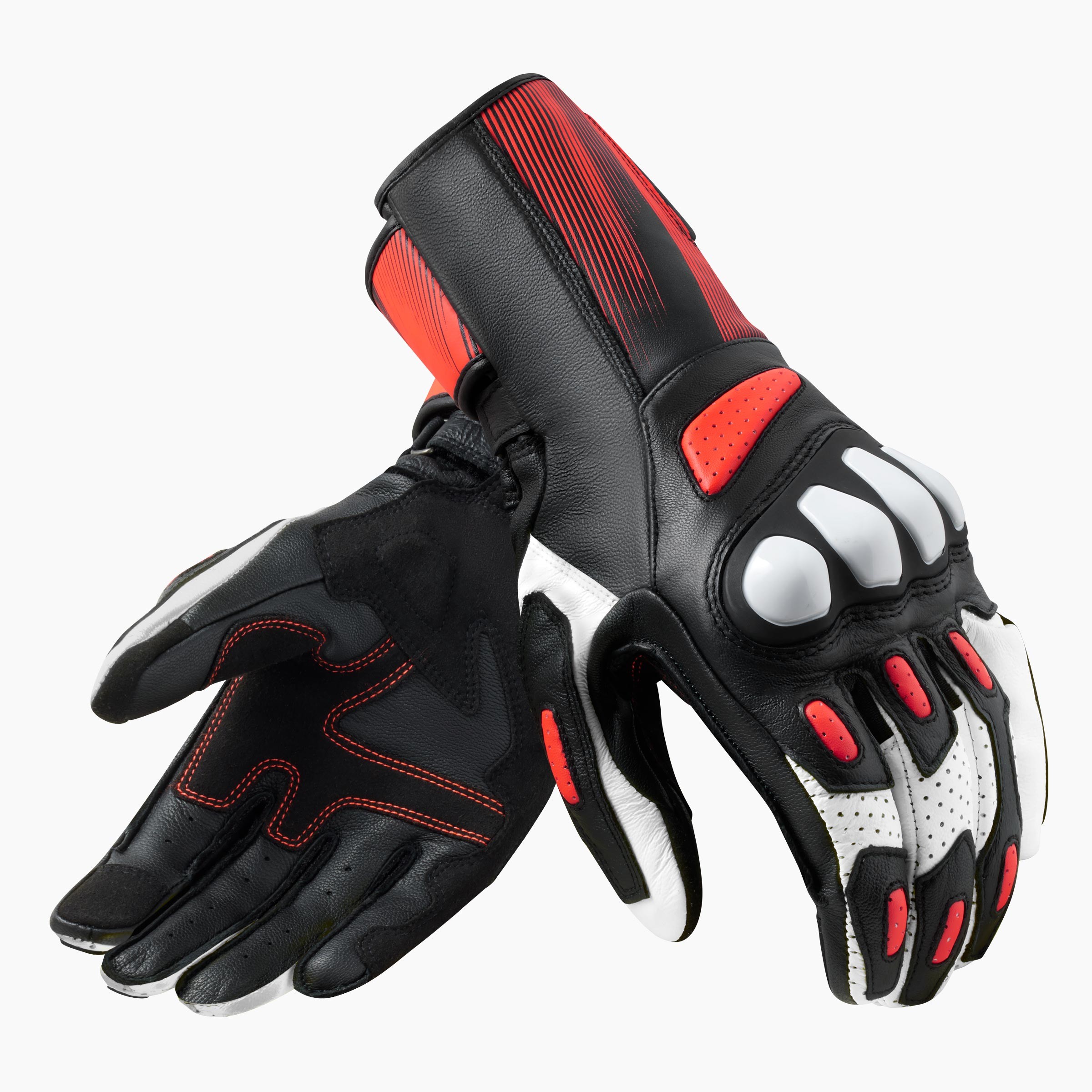Guanti pelle Revit METIS 2 RED gloves
