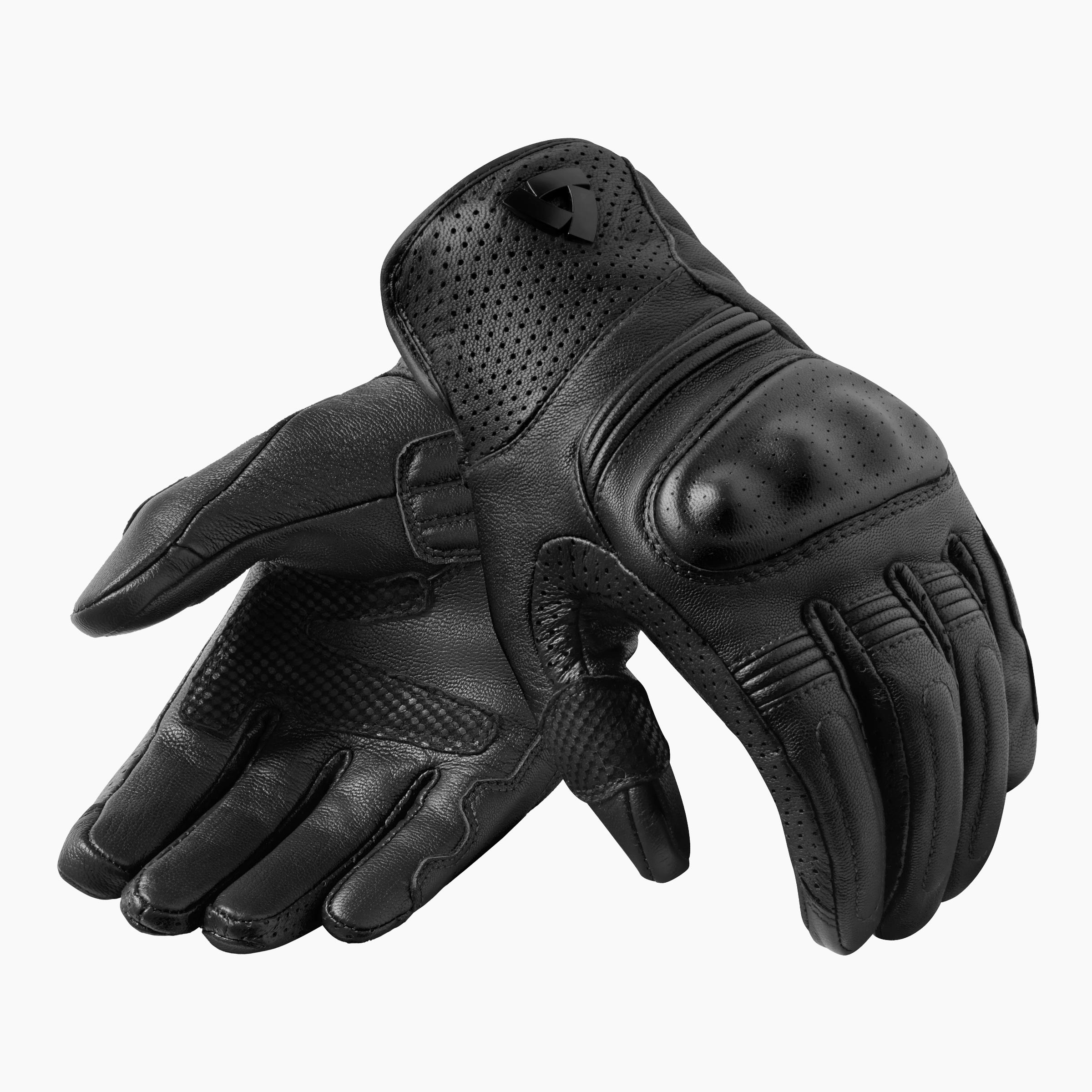 Guanti pelle Revit MONSTER 3 BLACK gloves