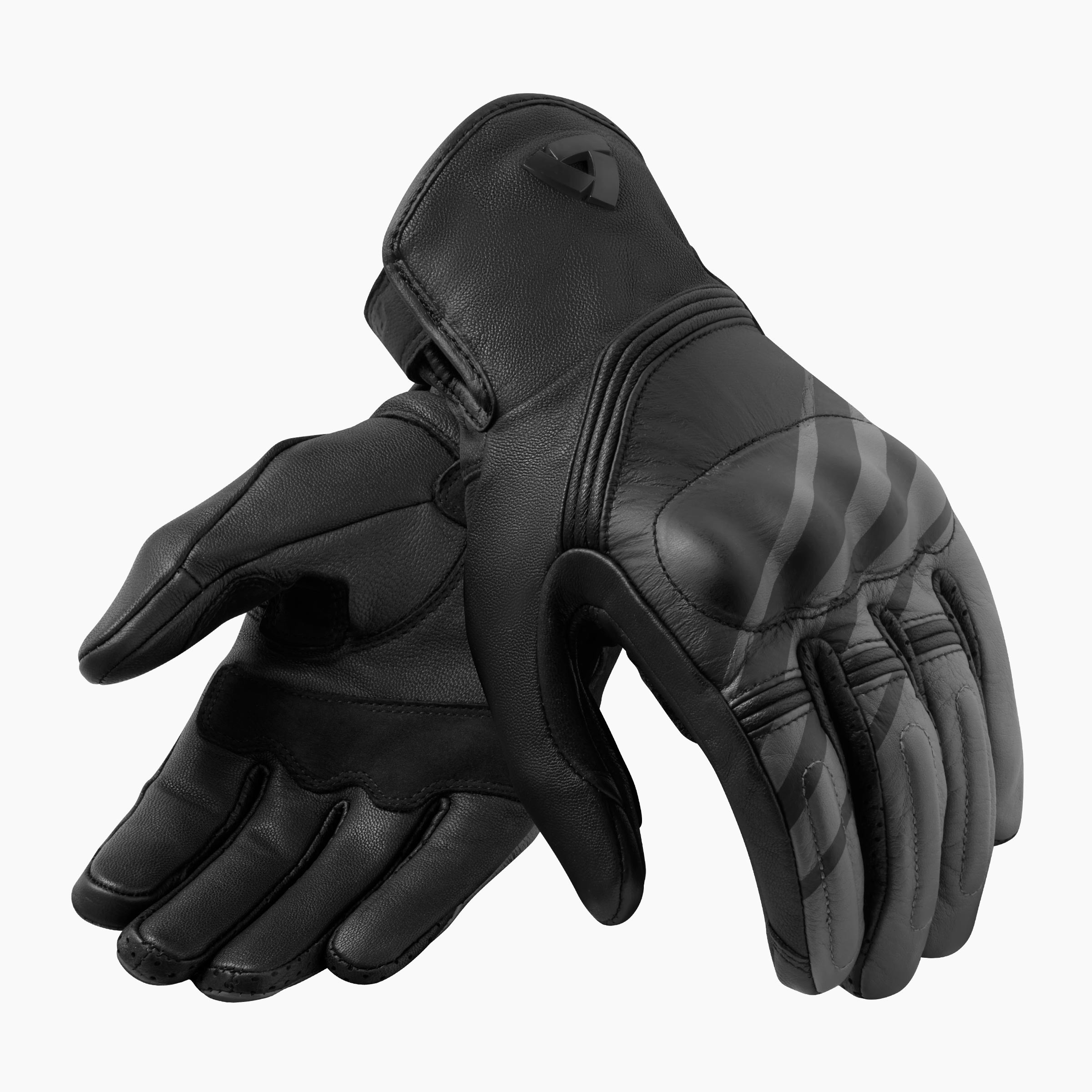 Guanti pelle Revit REDHILL BLACK GREY gloves