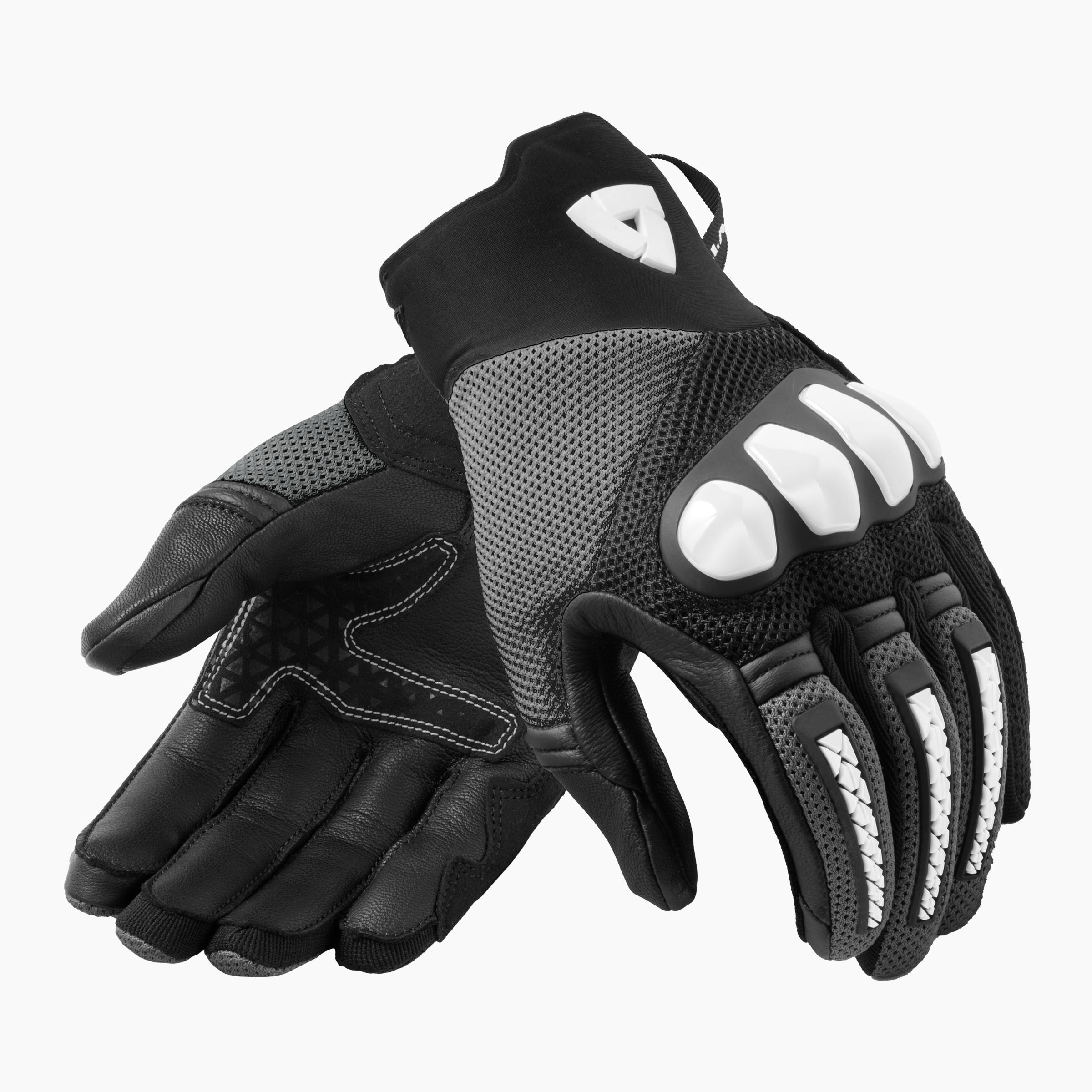 Guanti Revit SPEEDART AIR BLACK WHITE gloves
