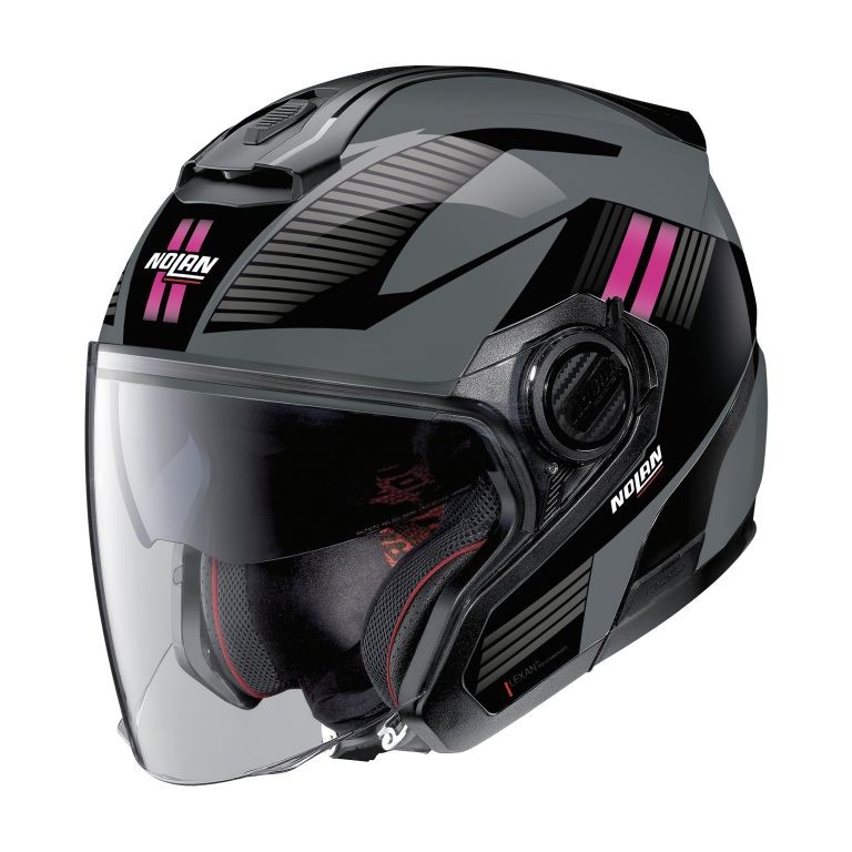 Casco donna Nolan N40-5 06 CROSSWALK FUCSIA 33 woman helmet casque