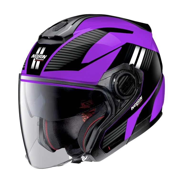 Casco donna Nolan N40-5 06 CROSSWALK PURPLE 37 woman helmet casque