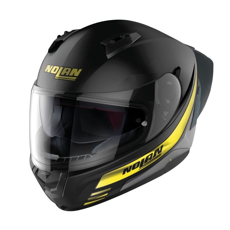 Casco integrale Nolan N60-6 SPORT OUTSET FLAT BLACK YELLOW 22 helmet casque