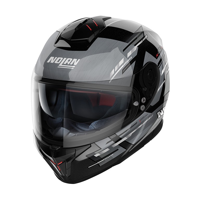 Casco integrale Nolan N80-8 METEOR BLACK GREY 67 helmet casque