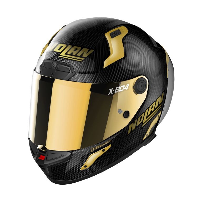 Casco integrale NOLAN X-804 RS Ultra Carbon GOLDEN EDITION 3 helmet casque