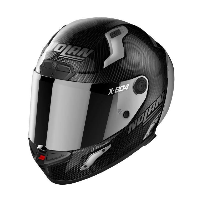 Casco integrale NOLAN X-804 RS Ultra Carbon SILVER EDITION 4 helmet casque