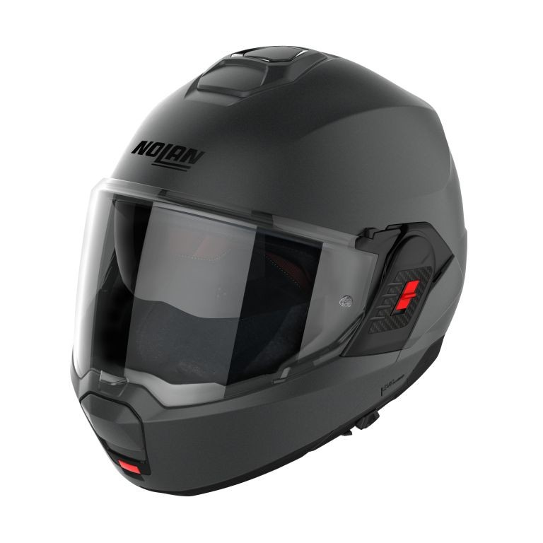 Casco modulare Nolan N120-1 CLASSIC MATT GREY 2 helmet casque