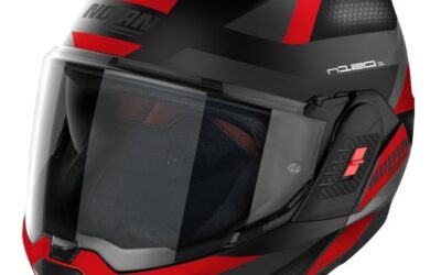 Casco modulare Nolan N120-1 SUBWAY RED 22 helmet casque