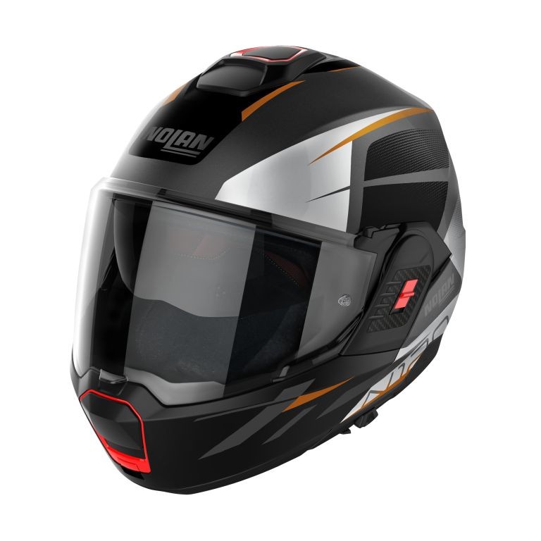 Casco modulare Nolan N120-1 NIGHTLIFE ORANGE 26 helmet casque