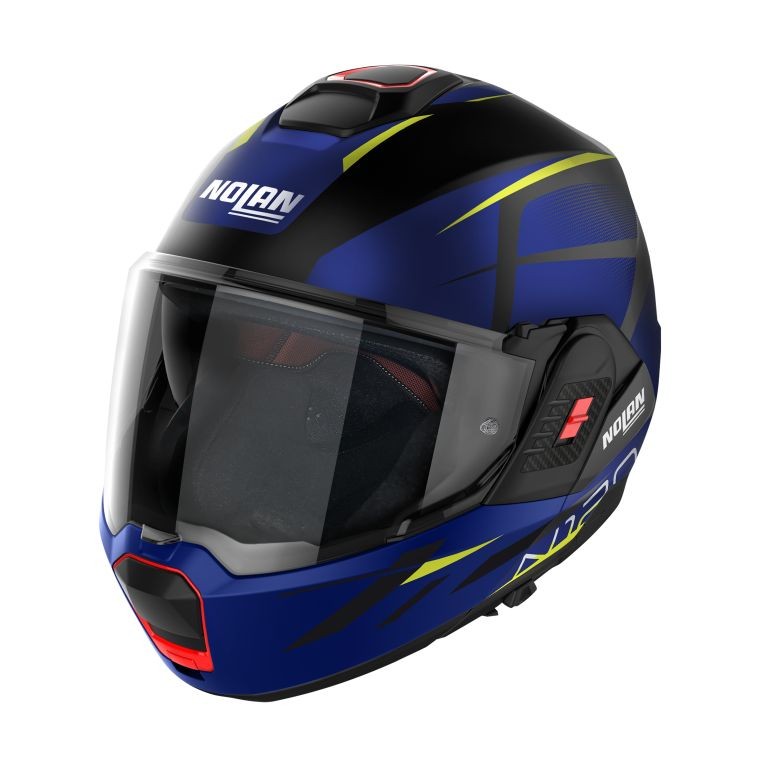 Casco modulare Nolan N120-1 NIGHTLIFE BLU 28 helmet casque