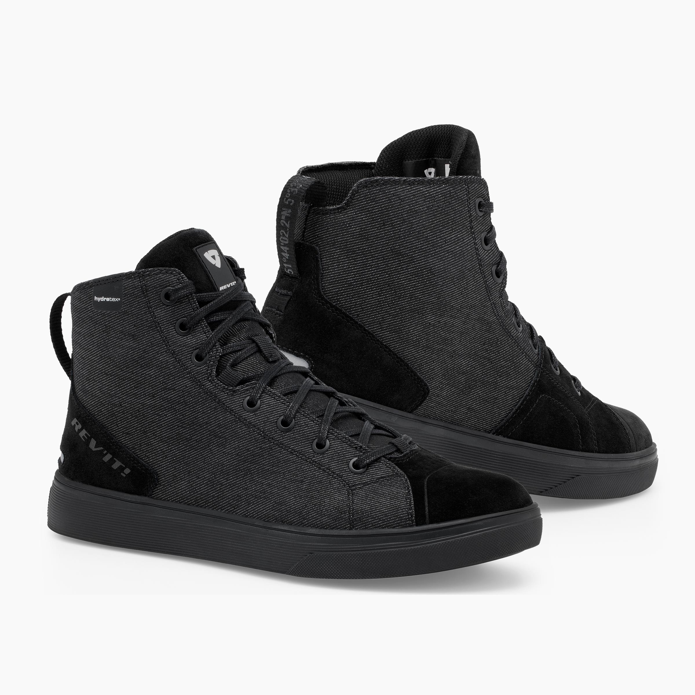 Scarpe moto impermeabili Rev'it Delta H2o nero black waterproof shoes