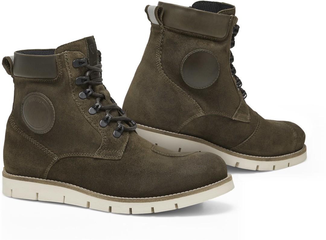 Scarpe moto Rev'it GINZA 3 VERDE OLIVE GREEN shoes