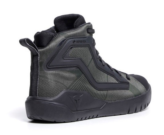 Scarpe moto Dainese URBACTIVE GTX nero verde black army green goretex shoes