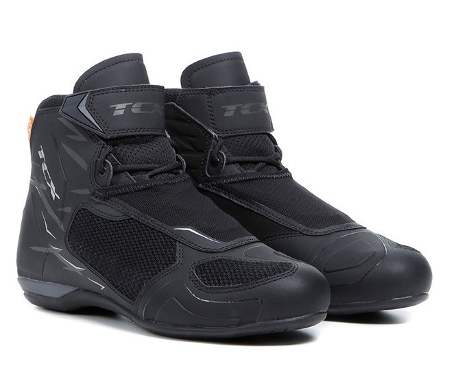 Scarpe moto Tcx R04D AIR nero grigio black grey shoes