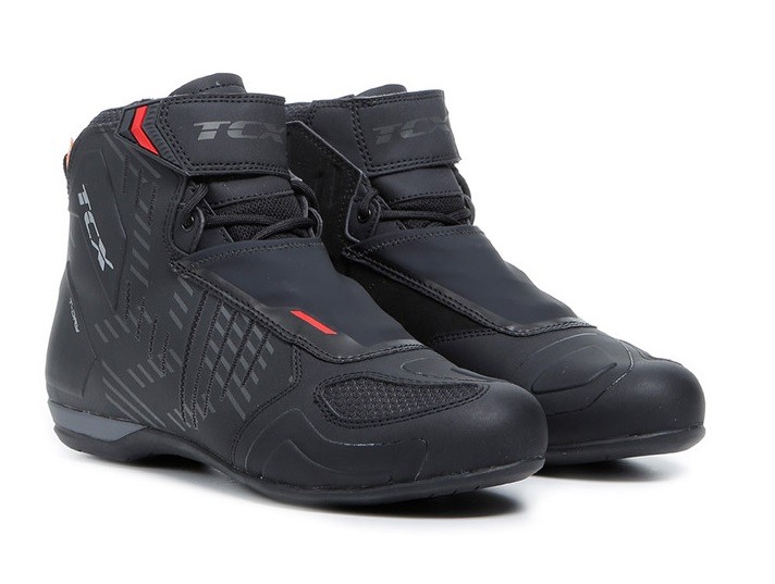 Scarpe moto Tcx R04D WP nero black shoes