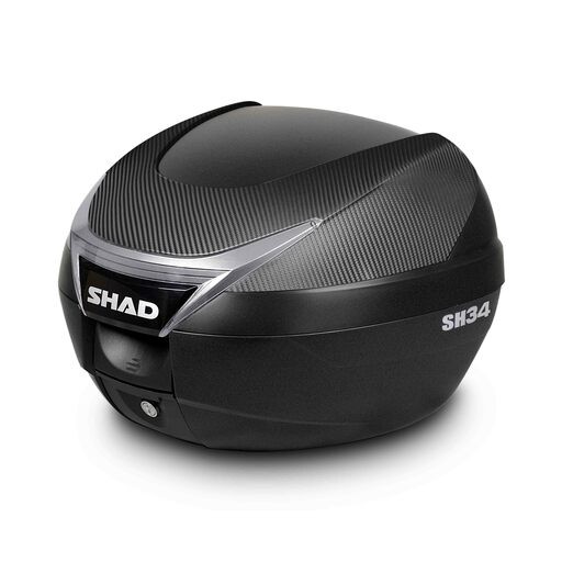 Bauletto Valigia posteriore Shad SH34 carbon look Top Case