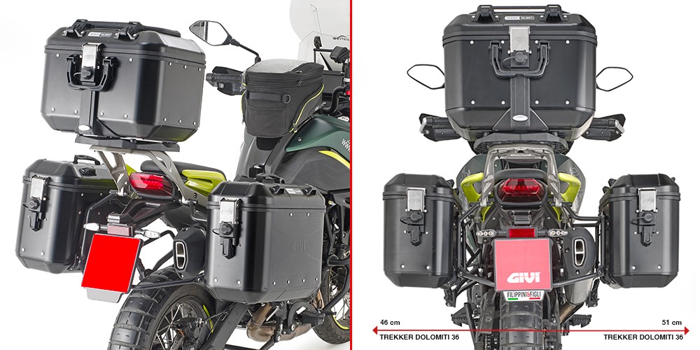 Telai laterali Givi PL8717 Benelli TRK 702 side frame