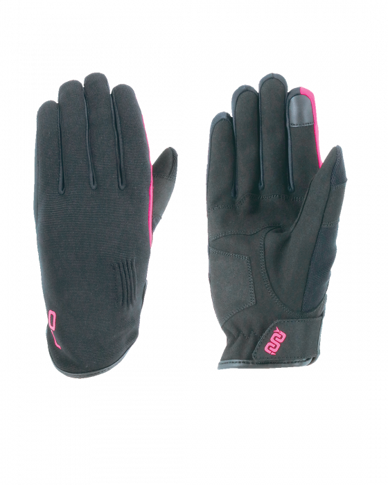Guanti Oj Kiss Lady nero black gloves moto