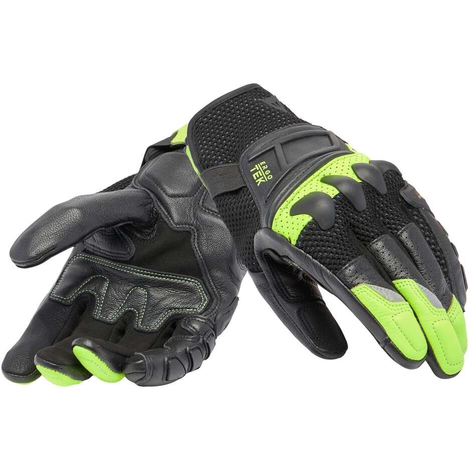 Guanti Dainese X-RIDE 2 Ergo-Tek Black Yellow Fluo gloves summer spring