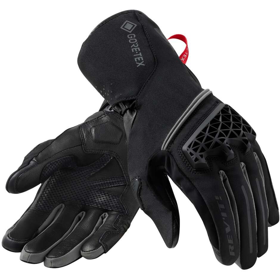 Guanti Invernali Touring Revit CONTRAST GTX GORE-TEX black gloves winter