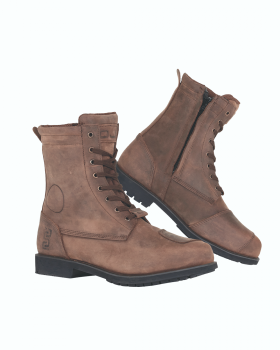 Stivale Oj EXPLORING Touring Waterproof Brown Marrone boots
