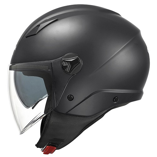 Casco Jet Kappa Kv57 nero opaco helmet