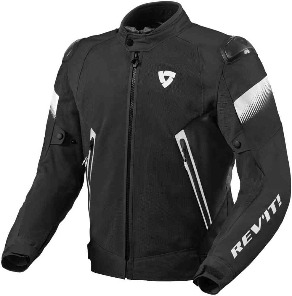Giacca Revit Control air H2O black white jacket