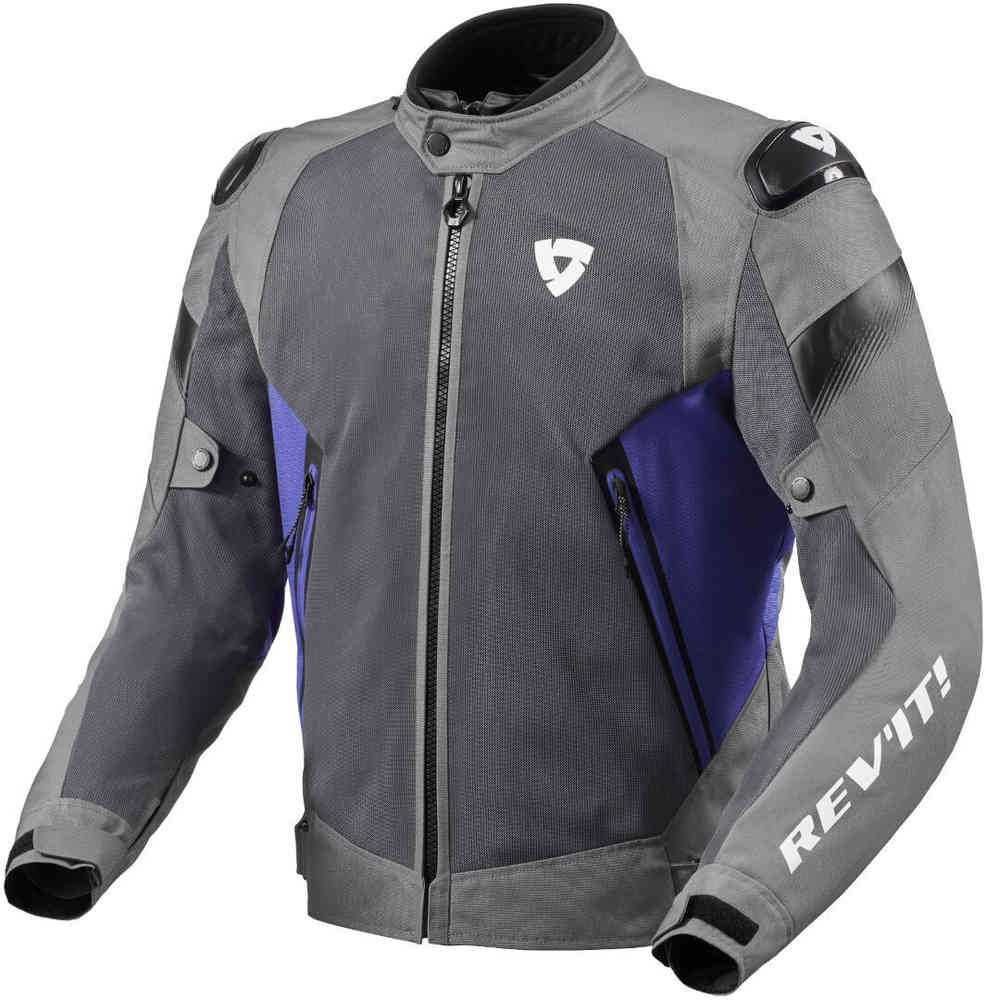 Giacca Revit Control air H2O gray blue jacket