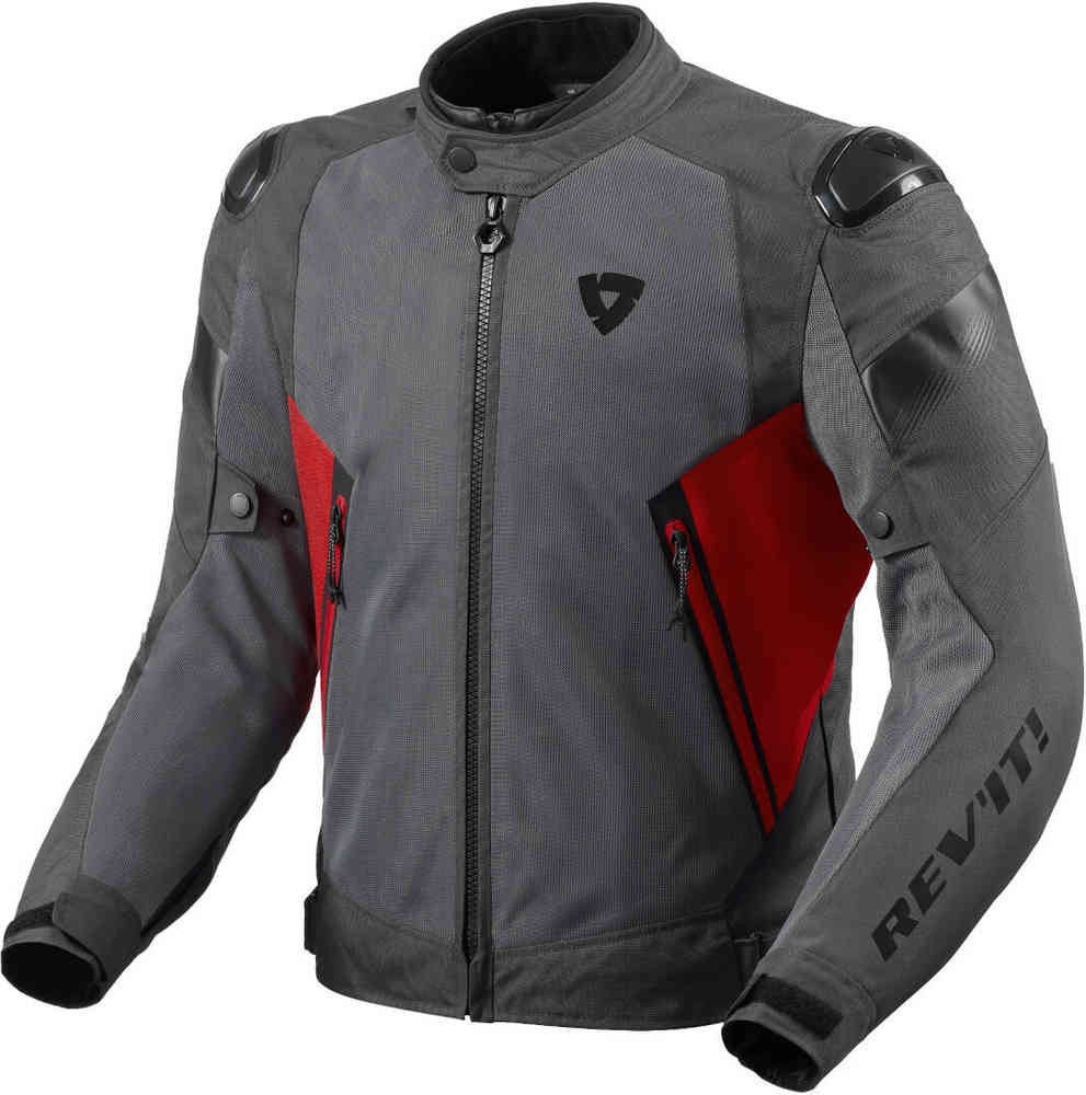 Giacca Revit Control air H2O gray red jacket