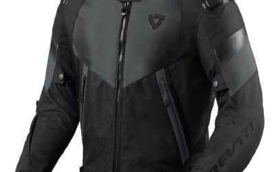 Giacca Revit control h2o Black Antracite jacket moto winter