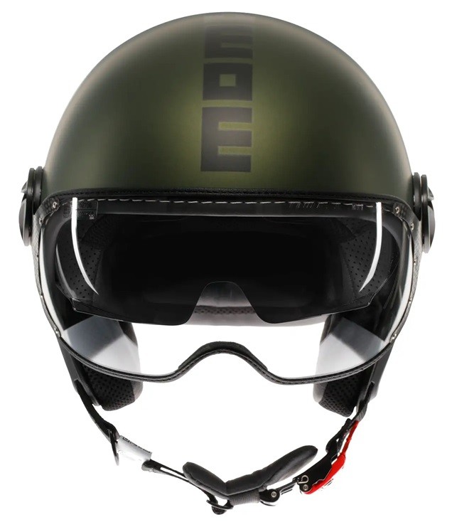 Casco Momo Design FGTR Evo E2206 MATT GREEN BLACK helmet casque