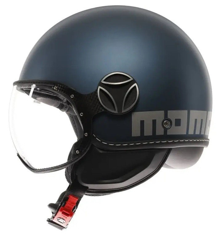 Casco MomoDesign FGTR Evo E2206 MATT AVIO SILVER helmet casque