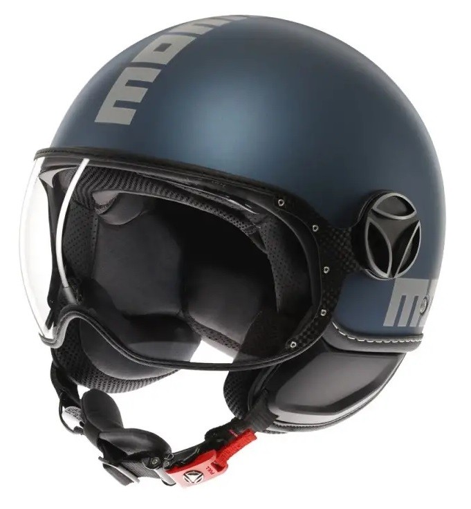 Casco MomoDesign FGTR Evo E2206 MATT AVIO SILVER helmet casque