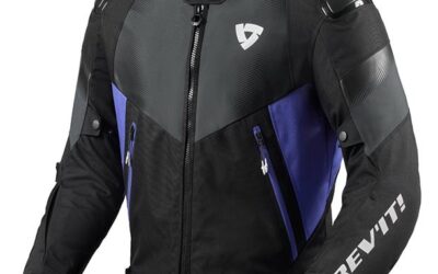 Giacca Revit control h2o Black Blu jacket moto winter
